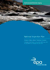 National Inspection Plan - Domestic Waste Water Treatment Systems cover