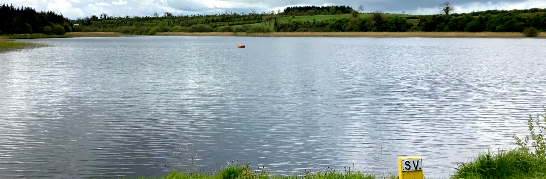 A view over Graddam Lough, source of the Crosserlough water supply